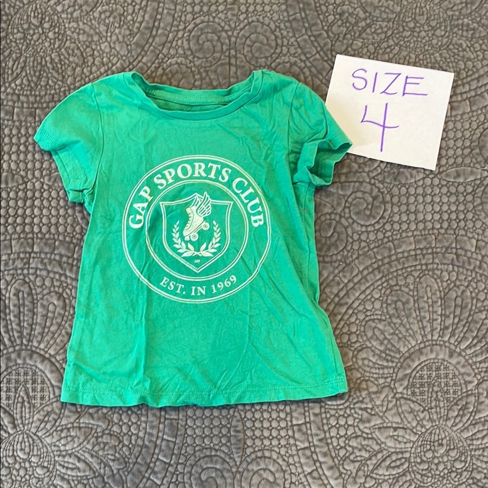 GAP Kids Green Sports Club T-Shirt